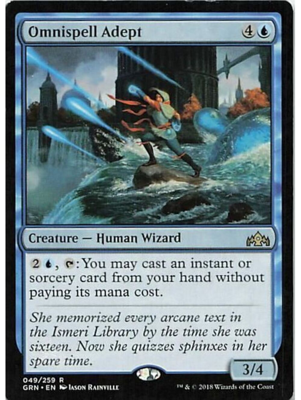 Magic: The Gathering 2018 Omnispell Adept LP GRN